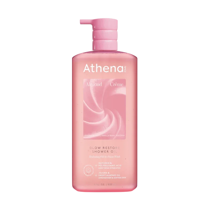 Glow Restore Shower Oil D1 Almond Crème