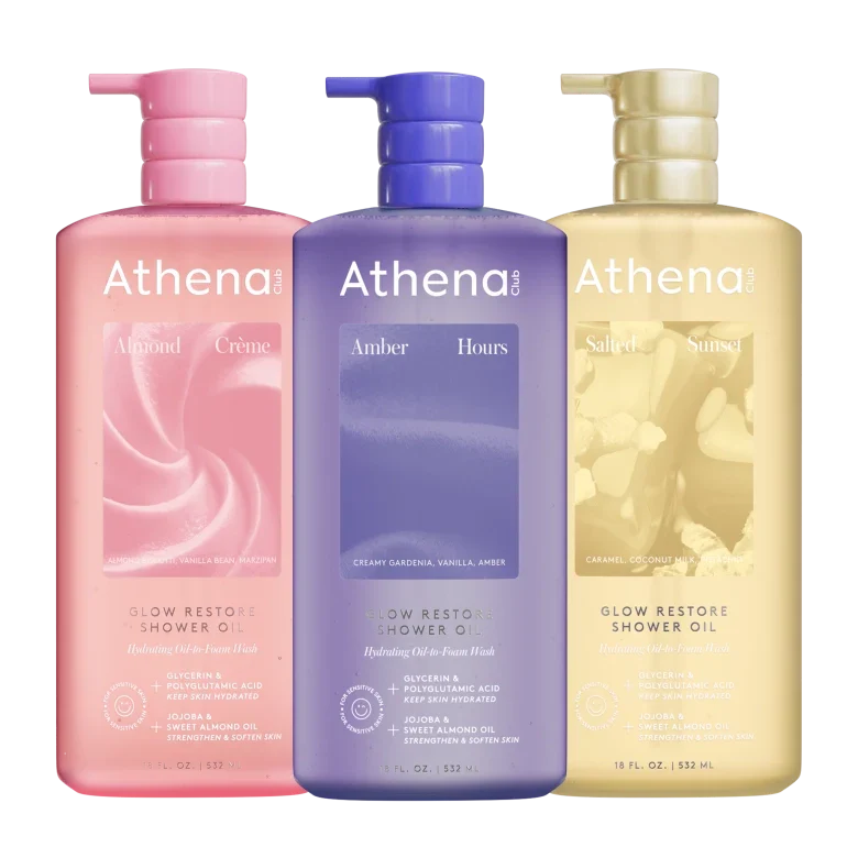 Glow Restore Shower Oil Trio O1